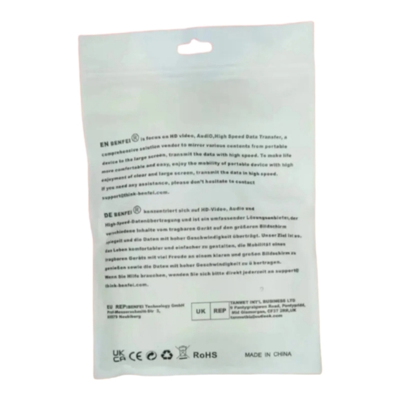 Benfei USB to UGA Adapter Cable B_US_151 Black and Firmware Disk New - Picture 2 of 5